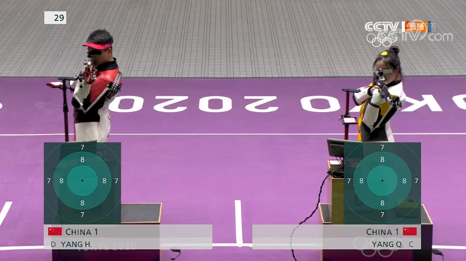 射击比赛德国选手绝杀夺冠